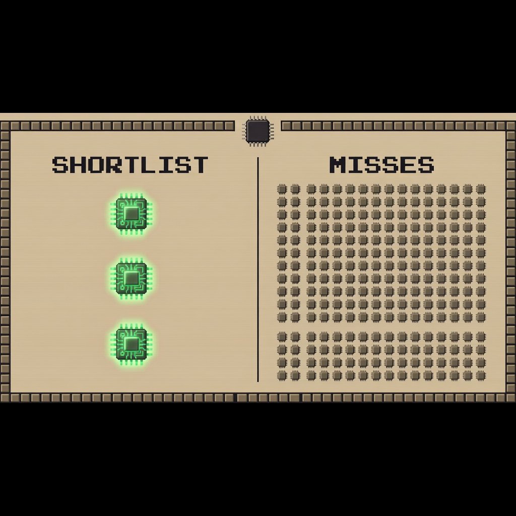 Shortlist Card, Misses Included