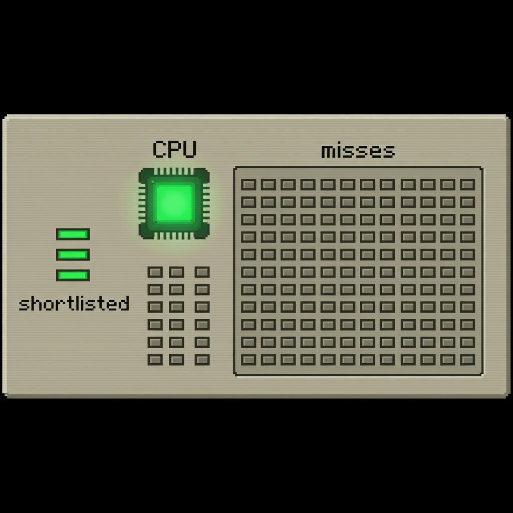 Shortlist Card, Misses Included